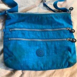 Bright Blue Kipling Crossbody Bag